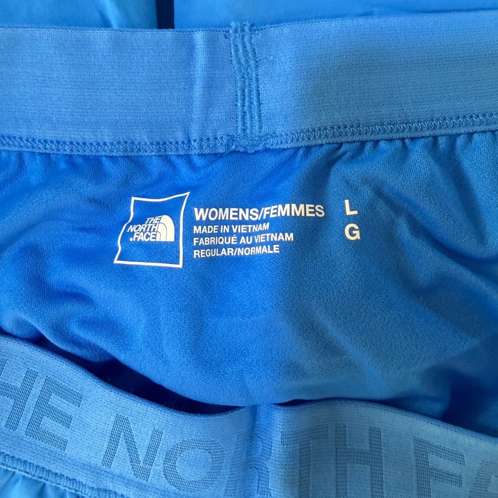The North Face Bright Blue Running Shorts - Picture 4 of 4